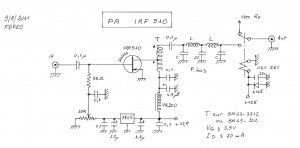 Figure 17 - Amplificateur RF de puissance (F6FEO)