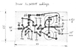 Figure 16 - Driver - Circuit imprimé (F6FEO)